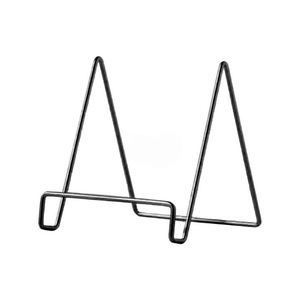 Support noir geometrique